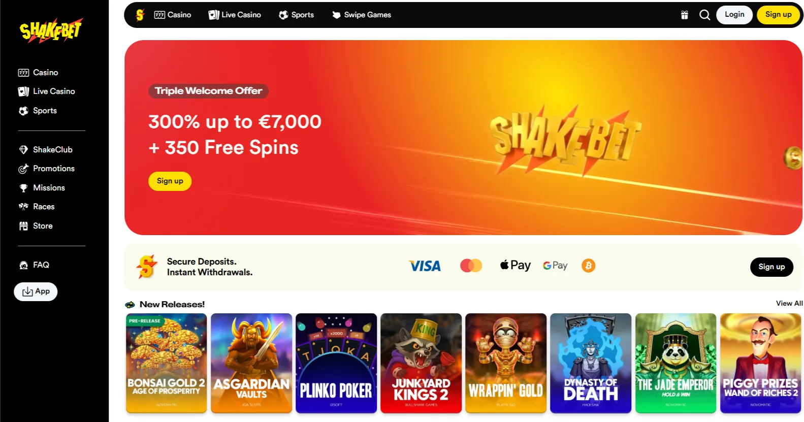 Best mobile casino experience