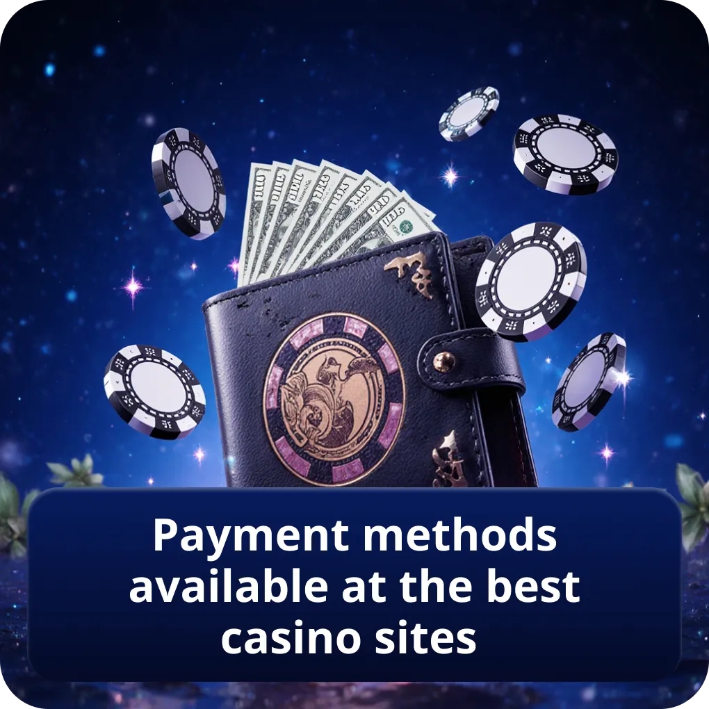 Payment Methods Available at the Best Casino Sites
