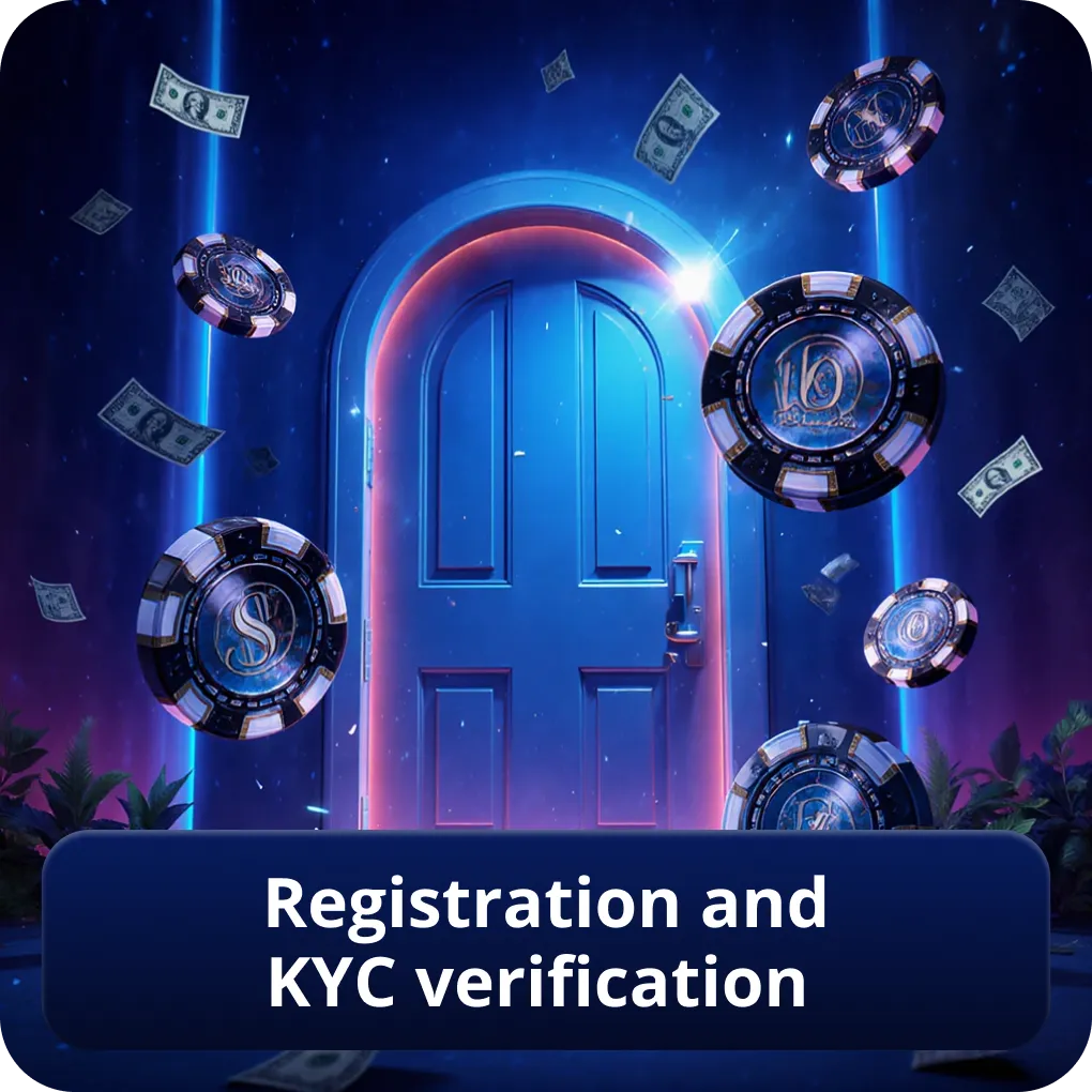 Registration and KYC verification