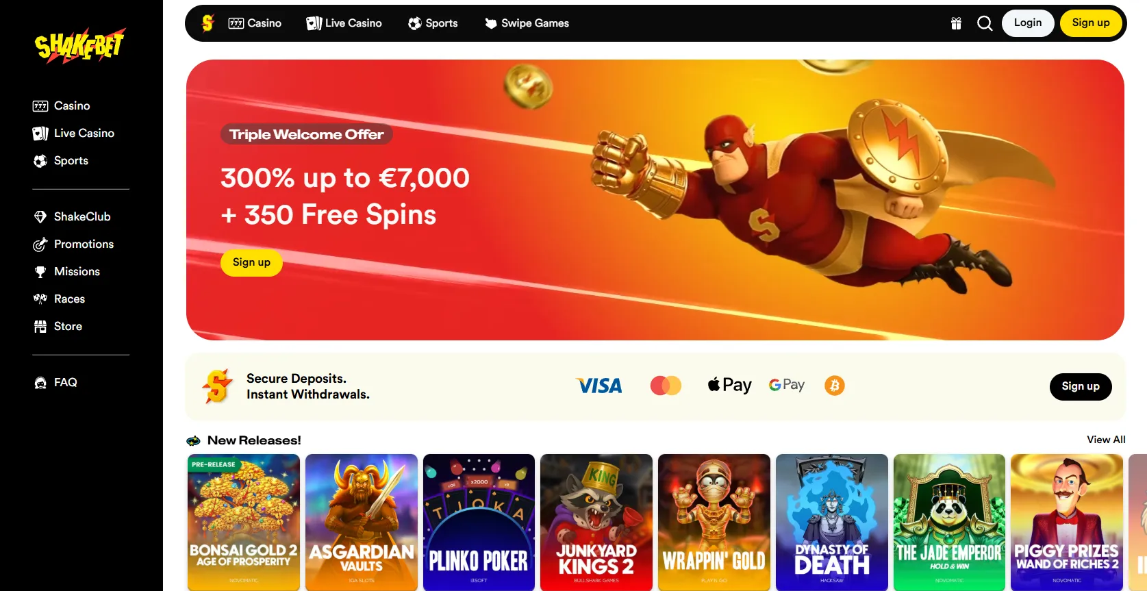 Registration and KYC verification for the best online casino real money